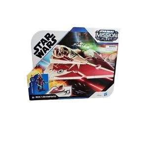 NEW Star Wars Mission Fleet DELTA 7 JEDI STARCRAFT SHIP WITH AHSOKA TANO FIGURE‎